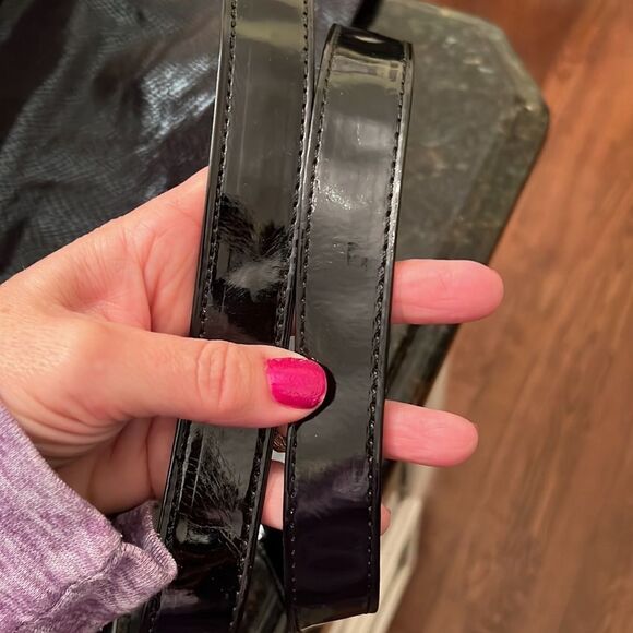 *Jimmy Choo* Parfums Black Burnout Reptile Tote Shopper - Picture 6 of 10